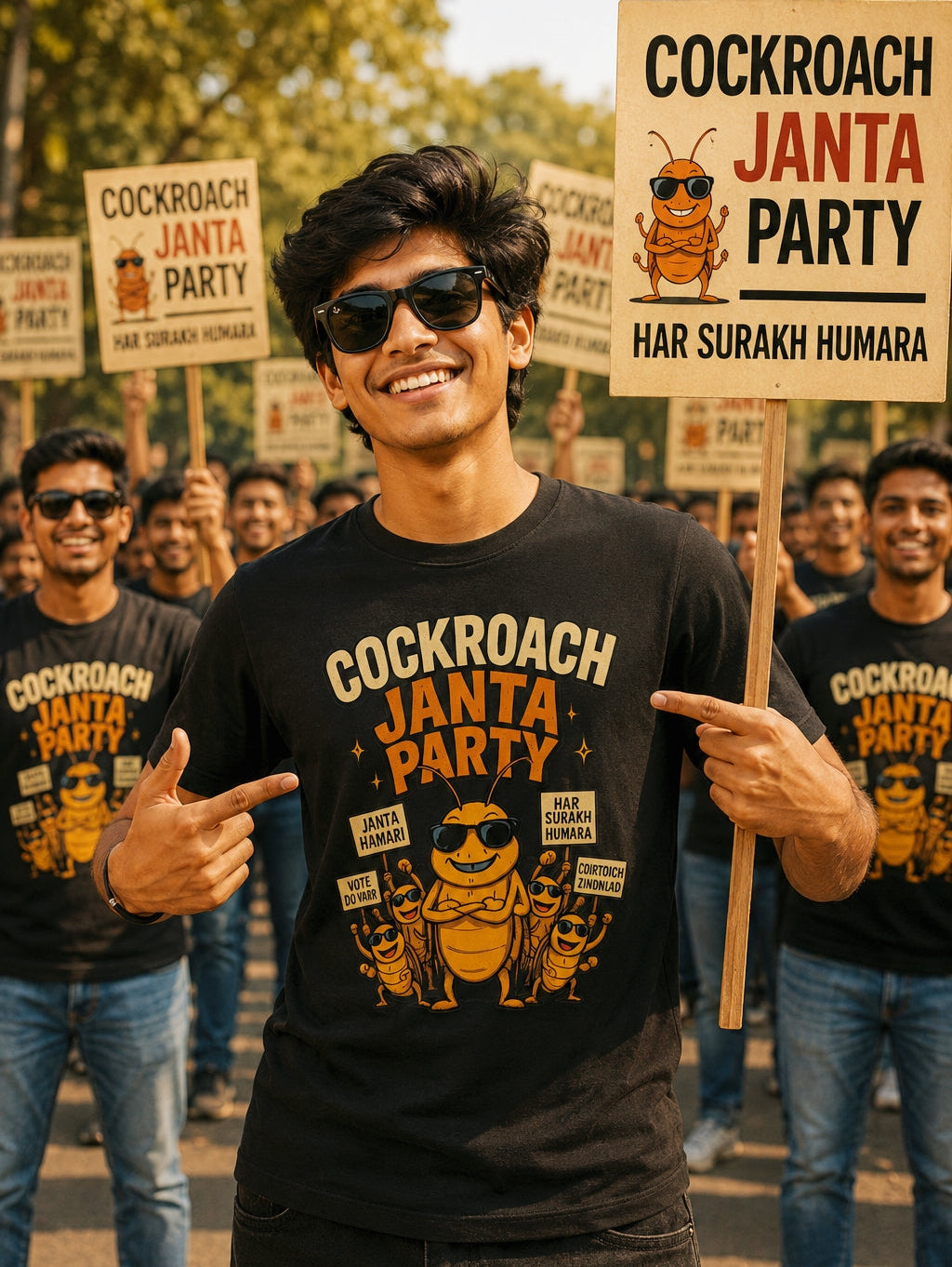 Cocokroach Janata Party T-Shirt